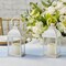 LED Decorative Lanterns - Set of 6 - Kate Aspen Vintage Rustic Home D&#xE9;cor Lantern Tabel Centerpiece for Wedding, Bridal Shower, Anniversary Party - White Marrakesh
